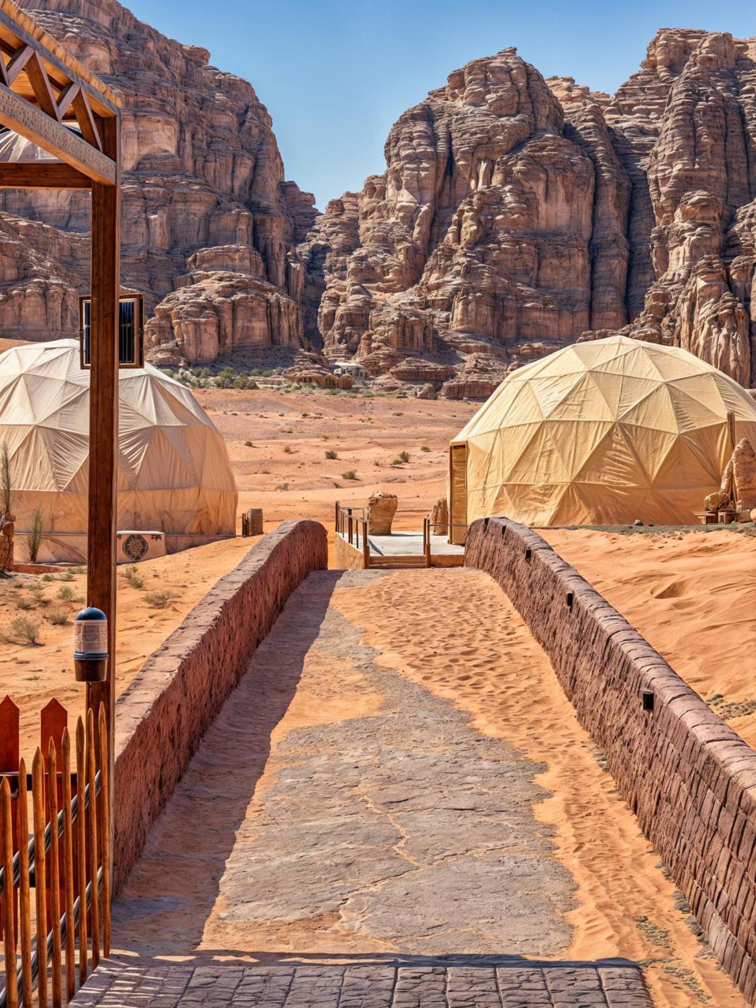Wadi Rum Sunset Camp エクステリア 写真